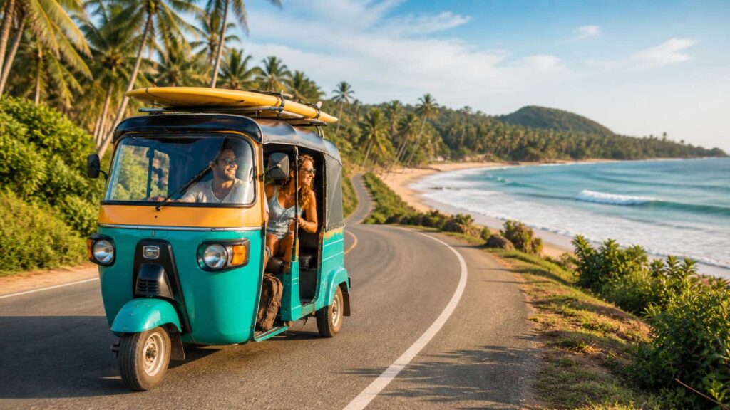 Tuk Tuk in Arugam Bay