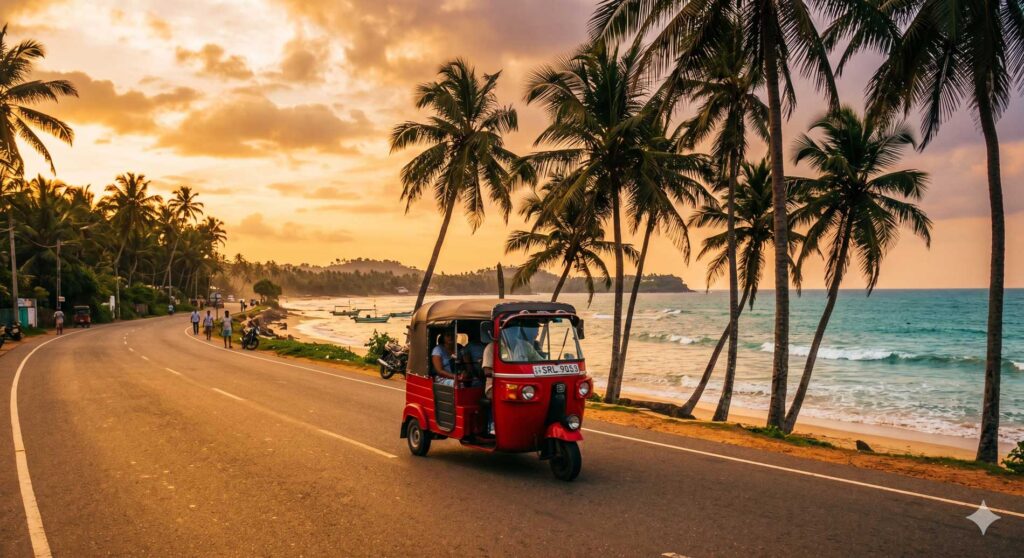 rent a tuk tuk in Sri Lanka